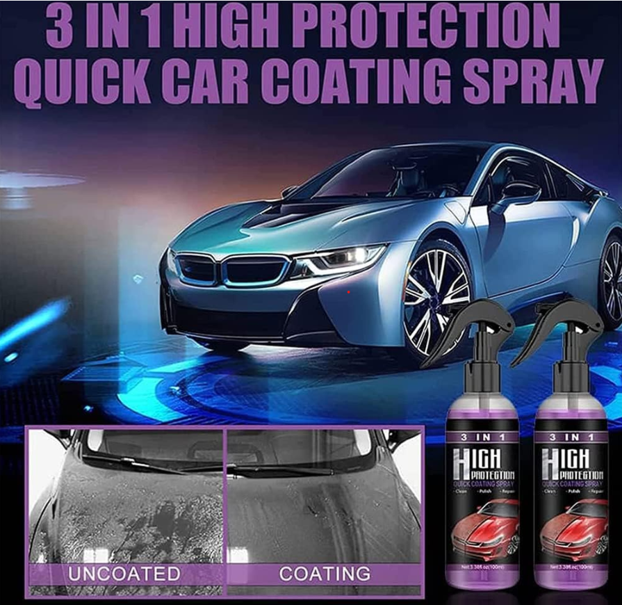 Cars Ceramic Coating Spray ,hydrophobic, Scratch Protection (100 Ml )