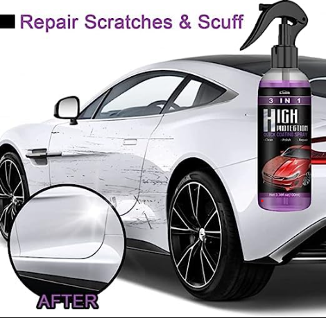 Cars Ceramic Coating Spray ,hydrophobic, Scratch Protection (100 Ml )